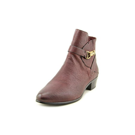 Aerin Emmeline Round Toe Leather Ankle Boot