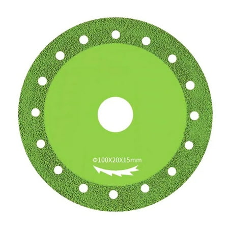 Geege 4 Inch Brazed Diamond Cutting Blade Cutting Disc Angle Grinder Pad