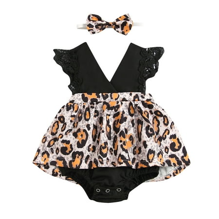 EHTMSAK Newborn Infant Baby Toddler Girl 2PCS Summer Outfits Lace Bodysuit and Floral Dress Set Ruffle Sleeveless Clothing Set with Headband Black 0-2Y 70
EHTMSAK Newborn Infant Baby Toddler Girl 2PCS Summer Outfits Lace Bodysuit and Floral Dress Set Ruffle Sleeveless Clothing Set with Headband Black 0-2Y 70