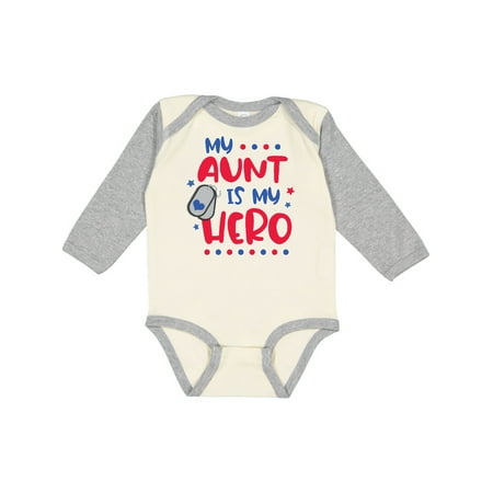 Inktastic Memorial Day My Aunt is My Hero Gift Baby Boy or Baby Girl Long Sleeve Bodysuit
Inktastic Memorial Day My Aunt is My Hero Gift Baby Boy or Baby Girl Long Sleeve Bodysuit