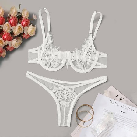 Ykohkofe Erotic Underwear Sexy Lace Temptation Three Point Lingerie With Steel Ring
Ykohkofe Erotic Underwear Sexy Lace Temptation Three Point Lingerie With Steel Ring
