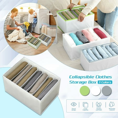 Pgeraug Storage bag PP Board Clip Mesh Clothes Storage Box Pants Compartment Storage Box Drawer Compartment Bag Home Textile Storage White
Pgeraug Storage bag PP Board Clip Mesh Clothes Storage Box Pants Compartment Storage Box Drawer Compartment Bag Home Textile Storage White