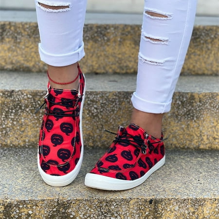 ZXHACSJ Floral Print Women s Sports Shoes Flat Breathable Shoes Women s Shoes Red 43
ZXHACSJ Floral Print Women s Sports Shoes Flat Breathable Shoes Women s Shoes Red 43