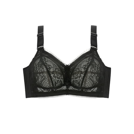 Agnes Orinda Women s Push-Up Wirefree 4-Hook Lace Trim Adjustable Straps Comfort Bra
Agnes Orinda Women s Push-Up Wirefree 4-Hook Lace Trim Adjustable Straps Comfort Bra