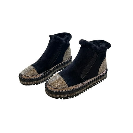 Tenmix Women Fashion Chelsea Boot Work Breathable Slip On Booties Casual Warm Shoes Black 5.5
Tenmix Women Fashion Chelsea Boot Work Breathable Slip On Booties Casual Warm Shoes Black 5.5