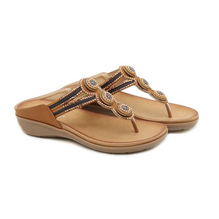 Women‘s Boho Beads Slippers T-strap Toe Loop Non-slip Slides Shoes Outdoor Beach Shoes
Women‘s Boho Beads Slippers T-strap Toe Loop Non-slip Slides Shoes Outdoor Beach Shoes