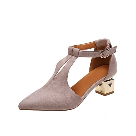 Zodanni Women Nonslip Chunky Pumps Work Comfort Ankle Strap Heels Pump D Orsay Shoe
Zodanni Women Nonslip Chunky Pumps Work Comfort Ankle Strap Heels Pump D Orsay Shoe