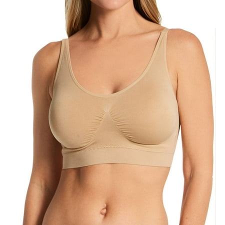 Women s Rhonda Shear 9199 Adjustable Strap Ahh Bra (Beige 1X)