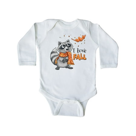 Inktastic I Love Fall Cute Raccoon with Scarf and Leaf Gift Baby Boy or Baby Girl Long Sleeve Bodysuit
Inktastic I Love Fall Cute Raccoon with Scarf and Leaf Gift Baby Boy or Baby Girl Long Sleeve Bodysuit