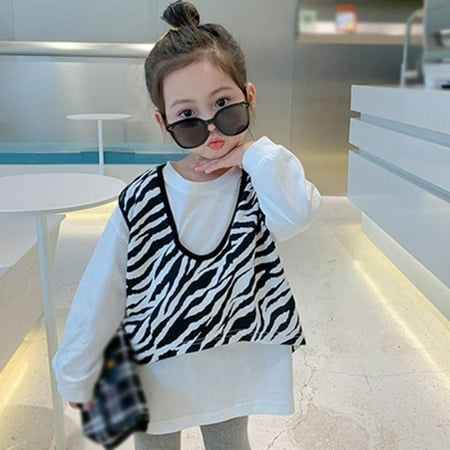 Bullpiano Fashion Korean Loose Little Girls Long Sleeve Shirt Two Piece Set Blouse Cute White Long Tops+ Striped Vest Autumn Children Top
Bullpiano Fashion Korean Loose Little Girls Long Sleeve Shirt Two Piece Set Blouse Cute White Long Tops+ Striped Vest Autumn Children Top
