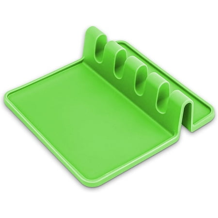 Kitchen Silicone Spoon Rest for Kitchen Utensil Holder for Spoons Ladles Tongs & More Spoon Holder Heat-Resistant Spoon pads.
Kitchen Silicone Spoon Rest for Kitchen Utensil Holder for Spoons Ladles Tongs & More Spoon Holder Heat-Resistant Spoon pads.