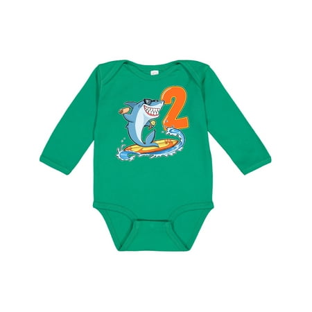 Inktastic Second Birthday Surfing Shark with Hot Dog and Ice Cream Gift Baby Boy or Baby Girl Long Sleeve Bodysuit
Inktastic Second Birthday Surfing Shark with Hot Dog and Ice Cream Gift Baby Boy or Baby Girl Long Sleeve Bodysuit