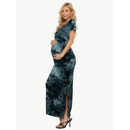 Smallshow Women s Short Sleeve Maternity Dresses Clothes Split Pregnancy Maxi Dresses
Smallshow Women s Short Sleeve Maternity Dresses Clothes Split Pregnancy Maxi Dresses