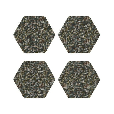 Leather Coasters with Heat-resistant for Drinks Abstract colorful dot -标题2 Hexagon
Leather Coasters with Heat-resistant for Drinks Abstract colorful dot -标题2 Hexagon