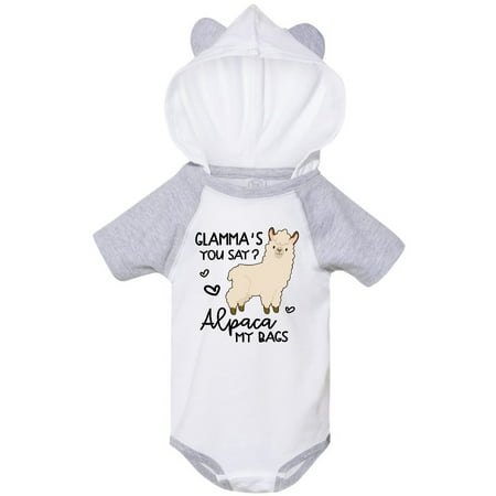 Inktastic Glamma s You Say Alpaca My Bags Gift Baby Boy or Baby Girl Bodysuit
Inktastic Glamma s You Say Alpaca My Bags Gift Baby Boy or Baby Girl Bodysuit