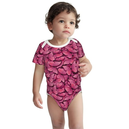 Haiem Butterfly Printed Unisex-Baby Short Sleeve Onesies Bodysuits Unisex Babies Snap-Up Rompers-3 Months
Haiem Butterfly Printed Unisex-Baby Short Sleeve Onesies Bodysuits Unisex Babies Snap-Up Rompers-3 Months