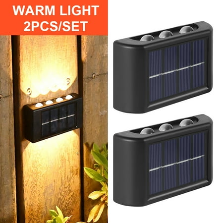 Solar Wall Lights Solar Up Down Warm White Illuminate Outdoor Waterproof Nordic Style Sola Wall Lights for Home Garden Porch Warm Light 2 Pieces
Solar Wall Lights Solar Up Down Warm White Illuminate Outdoor Waterproof Nordic Style Sola Wall Lights for Home Garden Porch Warm Light 2 Pieces