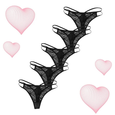 Lopecy-Sta FIve Pairs Of Lace Panties for Ladies Discount Clearance Underwear Women Mother s Day Gifts Black
Lopecy-Sta FIve Pairs Of Lace Panties for Ladies Discount Clearance Underwear Women Mother s Day Gifts Black