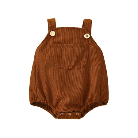 Unisex Infant Baby Casual Romper Solid Color Sleeveless Pocket Sling Triangle Bodysuit
Unisex Infant Baby Casual Romper Solid Color Sleeveless Pocket Sling Triangle Bodysuit