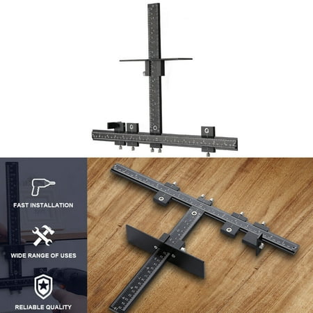 SUDEG Cabinet Hardware Jig Adjustable Drill Guide Punch Locator Handle Template Tool
SUDEG Cabinet Hardware Jig Adjustable Drill Guide Punch Locator Handle Template Tool