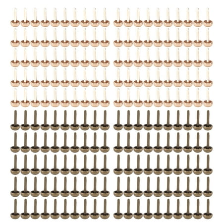 200pcs Mini Brads 8mm Round Head DIY Handcraft Electroplating Process Light Gold Bronze Brass Fasteners for Punk Box Package
200pcs Mini Brads 8mm Round Head DIY Handcraft Electroplating Process Light Gold Bronze Brass Fasteners for Punk Box Package