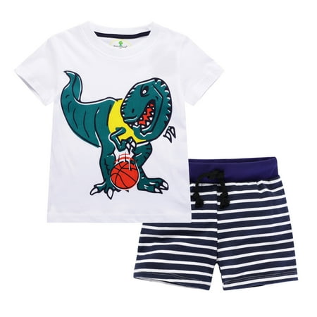 QWERTYU Toddler Baby Child Children Kids Short Sleeve Clothing Set Summer Outfits T Shirts and Shorts Set for Boy 1Y-6Y
QWERTYU Toddler Baby Child Children Kids Short Sleeve Clothing Set Summer Outfits T Shirts and Shorts Set for Boy 1Y-6Y
