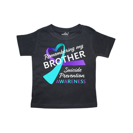 Inktastic Remembering my Brother- suicide prevention awareness Gift Toddler Boy or Toddler Girl T-Shirt
Inktastic Remembering my Brother- suicide prevention awareness Gift Toddler Boy or Toddler Girl T-Shirt