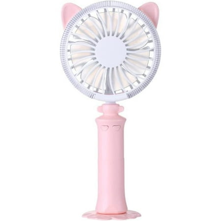 Portable Handheld Cat Fan Battery Operated Small USB Rechargeable Personal Fan with 2 Speeds and Night Light for Office Bedroom Outdoor(Pink)
Portable Handheld Cat Fan Battery Operated Small USB Rechargeable Personal Fan with 2 Speeds and Night Light for Office Bedroom Outdoor(Pink)