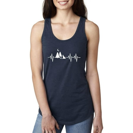 Camping Hiking Women Tops Next Level Racerback Tank Top