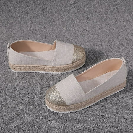 Aayomet Casual Shoes for Women Slip on Winter Solid Shoes Rope Platform Casual Fashion Woven Color Wedges for Women Formal Beige 8.5
Aayomet Casual Shoes for Women Slip on Winter Solid Shoes Rope Platform Casual Fashion Woven Color Wedges for Women Formal Beige 8.5