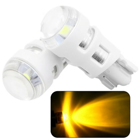 Car LED T10 3030 Width Indicator light 1SMD Highlight Reading light Bulb 2Pcs