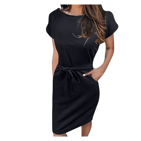 Pianpianzi Dinner Outfits for Women Halloween Doll Dress for Women Corset Formal Dresses for Women Women s Summer Striped Short Sleeve T-Shirt Dress Casual Tie Waist With Pockets
Pianpianzi Dinner Outfits for Women Halloween Doll Dress for Women Corset Formal Dresses for Women Women s Summer Striped Short Sleeve T-Shirt Dress Casual Tie Waist With Pockets