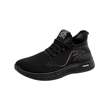 Avamo Mens Trainers Round Toe Sneakers Anti Slip Athletic Shoes Walking Casual Sneaker Hiking Comfortable Lace Up Running Shoe Black 8
Avamo Mens Trainers Round Toe Sneakers Anti Slip Athletic Shoes Walking Casual Sneaker Hiking Comfortable Lace Up Running Shoe Black 8