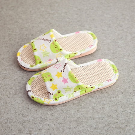 KEVCHE Toddler Infant Kids Girls Boys Unisex Cartoon Linen Slippers Breathable Shoes
KEVCHE Toddler Infant Kids Girls Boys Unisex Cartoon Linen Slippers Breathable Shoes