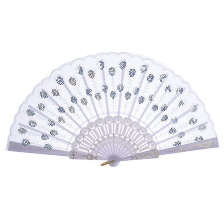 ãJCXAGRã Chinese Style Dance Wedding Party Lace Silk Folding Hand Held Flower Fan
ãJCXAGRã Chinese Style Dance Wedding Party Lace Silk Folding Hand Held Flower Fan