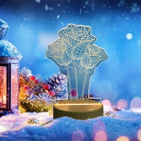 Tarmeek Christmas Decorations Creative 3D Night Light Christmas Eve Christmas Gift Birthday Gift Giveaway Small Gift Atmosphere Light Xmas Tree Ornaments
Tarmeek Christmas Decorations Creative 3D Night Light Christmas Eve Christmas Gift Birthday Gift Giveaway Small Gift Atmosphere Light Xmas Tree Ornaments