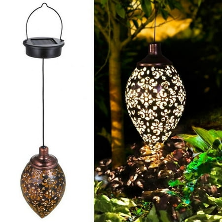 Savlot Hanging Solar Lights Solar Lantern LED Garden Lights Metal Waterproof Lamp for Home Garden Outdoor Hanging Decor
Savlot Hanging Solar Lights Solar Lantern LED Garden Lights Metal Waterproof Lamp for Home Garden Outdoor Hanging Decor