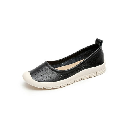 Lacyhop Ladies Loafers Slip On Flats Comfort Walking Shoe Work Soft Sole Loafer Breathable Non-slip Casual Boat Shoes Black 5
Lacyhop Ladies Loafers Slip On Flats Comfort Walking Shoe Work Soft Sole Loafer Breathable Non-slip Casual Boat Shoes Black 5