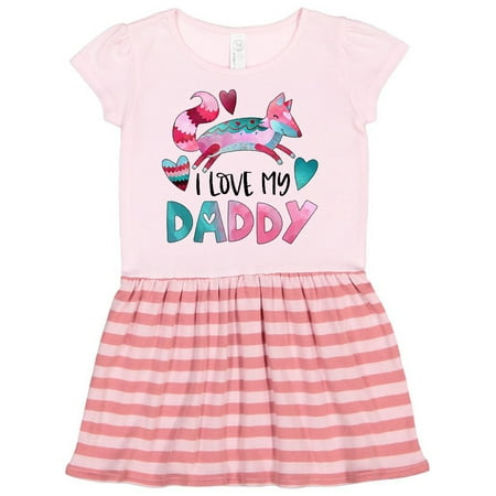 Inktastic I Love My Daddy Pink and Blue Fox with Hearts Gift Toddler Girl Dress
Inktastic I Love My Daddy Pink and Blue Fox with Hearts Gift Toddler Girl Dress
