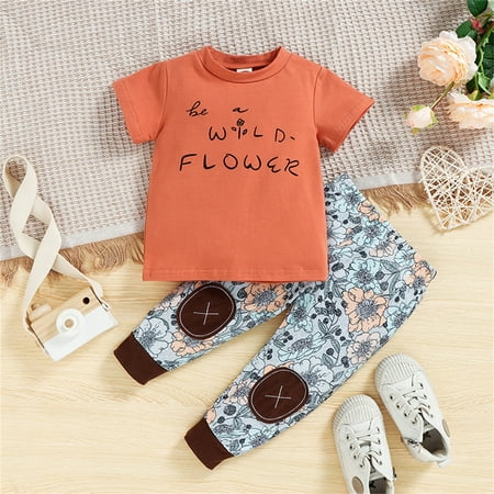 Hunpta Newborn Infants Baby Boys Girls Clothes Letter Short Sleeve T Shirt Tops Floral Pants Summer Outfits Set
Hunpta Newborn Infants Baby Boys Girls Clothes Letter Short Sleeve T Shirt Tops Floral Pants Summer Outfits Set