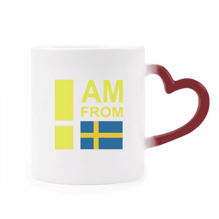 I Am From Sweden Art Deco Fashion Heat Sensitive Mug Red Color Changing Stoneware Cup
I Am From Sweden Art Deco Fashion Heat Sensitive Mug Red Color Changing Stoneware Cup