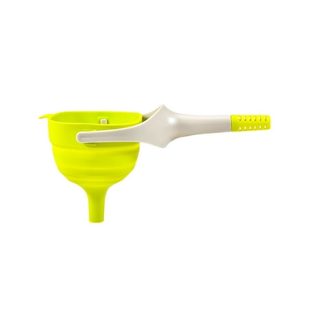Kitchen Funnel for Filling Bottles Silicone Funnels for Kitchen Use Canning Food Funnel Wide Mouth Funnel for Jars Jam Spice Filling Bottles Liquid Oil and Powder Easy to Store Kitchen Gadgets
Kitchen Funnel for Filling Bottles Silicone Funnels for Kitchen Use Canning Food Funnel Wide Mouth Funnel for Jars Jam Spice Filling Bottles Liquid Oil and Powder Easy to Store Kitchen Gadgets