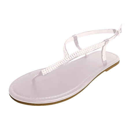 Ladies Sandals Womens Sandles Sandals For Women Summer Womens Flip-Flops Open Toe Casual Shoes Flats Rhinestones Roman Sandals
Ladies Sandals Womens Sandles Sandals For Women Summer Womens Flip-Flops Open Toe Casual Shoes Flats Rhinestones Roman Sandals