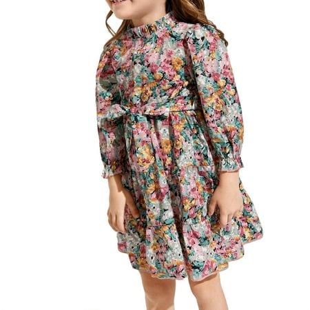 Boho Floral Stand Collar A Line Long Sleeve Multicolor Toddler Girls Dresses (Girl s)
Boho Floral Stand Collar A Line Long Sleeve Multicolor Toddler Girls Dresses (Girl s)