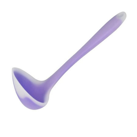 New Translucent Nonstick Silicone Spoon High-Temperature Anti Hot Handle Soup Spoon Kitchen Cooking Tools Accessories Spoon
New Translucent Nonstick Silicone Spoon High-Temperature Anti Hot Handle Soup Spoon Kitchen Cooking Tools Accessories Spoon