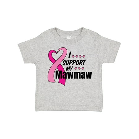 Inktastic Breast Cancer Awareness I Support My Mawmaw with Pink Ribbon Gift Toddler Boy or Toddler Girl T-Shirt
Inktastic Breast Cancer Awareness I Support My Mawmaw with Pink Ribbon Gift Toddler Boy or Toddler Girl T-Shirt