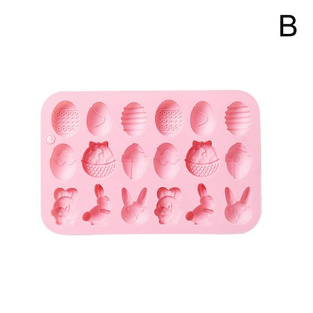 Easter Bunny Egg Chocolate Cookie Biscuit Cake Candy 2023 Silicone Mold H0R9