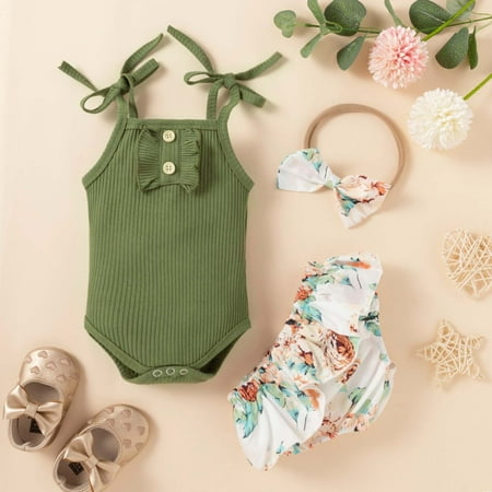 AURIGATE Clearance! Toddler Baby Summer Clothes Sleeveless Sling French Rib Top Floral Shorts Suit
AURIGATE Clearance! Toddler Baby Summer Clothes Sleeveless Sling French Rib Top Floral Shorts Suit