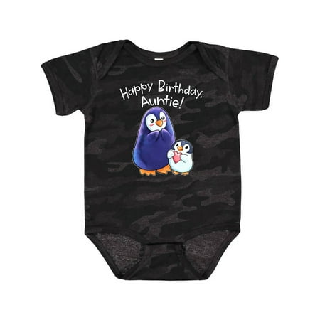 Inktastic Happy Birthday Auntie!- Cute Penguins Gift Baby Boy or Baby Girl Bodysuit
Inktastic Happy Birthday Auntie!- Cute Penguins Gift Baby Boy or Baby Girl Bodysuit