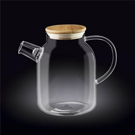 Wilmax WL-888811-A 54 fl oz Bamboo Tea Pot - Pack of 12